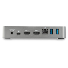 StarTech.com USB-C Dock - Docking Station per laptop Doppio Monitor HDMI 1080p - Power Delivery 65W - 1x USB-C, 3x USB-A,