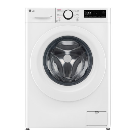 LG F4R3010NSWW Lavatrice 10kg AI DD, Classe A-10%, 1400 giri, Lavaggio a vapore