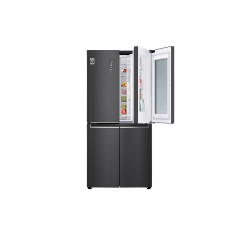 LG InstaView GMQ844MC5E frigorifero side-by-side Libera installazione 530 L E Nero