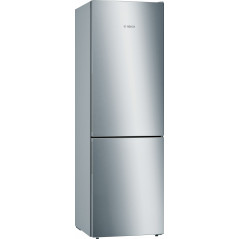 Bosch Serie 6 KGE36ALCA Frigorifero combinato da libera installazione 186 x 60 cm Metal look Сlasse C