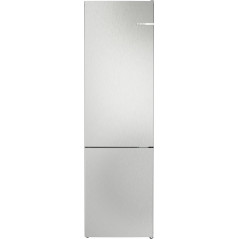 Bosch Serie 4 KGN392LDF Frigorifero combinato da libera installazione 203 x 60 cm Metal look Classe D