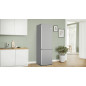 Bosch Serie 4 KGN392LDF Frigorifero combinato da libera installazione 203 x 60 cm Metal look Classe D