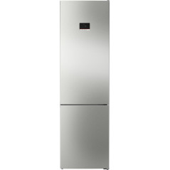 Bosch Serie 6 KGN394ICF Frigorifero combinato da libera installazione 203 x 60 cm Acciaio spazzolato anti-impronta Classe C