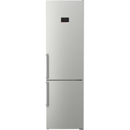 Bosch Serie 6 KGN39AIBT Frigorifero combinato da libera installazione 203 x 60 cm Acciaio spazzolato anti-impronta Classe B