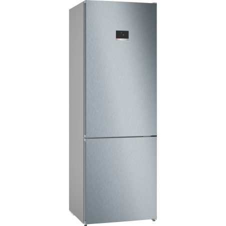 Bosch Serie 4 KGN497LDF frigorifero con congelatore Libera installazione 440 L D Acciaio inox