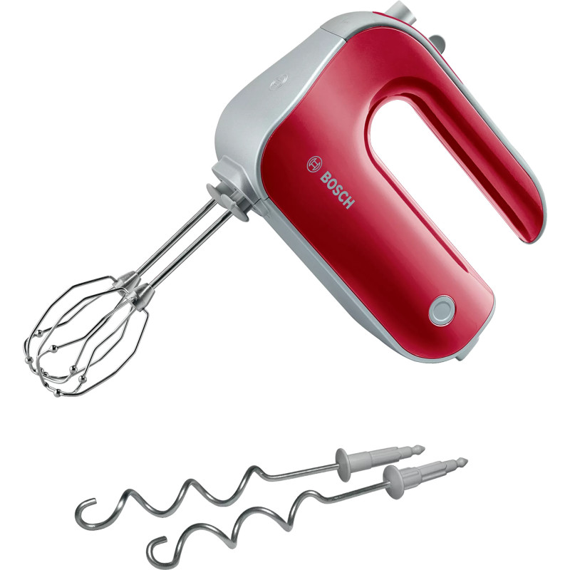 Bosch MFQ40303 Sbattitore Styline Colour 500 W Rosso, Argento