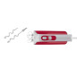 Bosch MFQ40303 Sbattitore Styline Colour 500 W Rosso, Argento