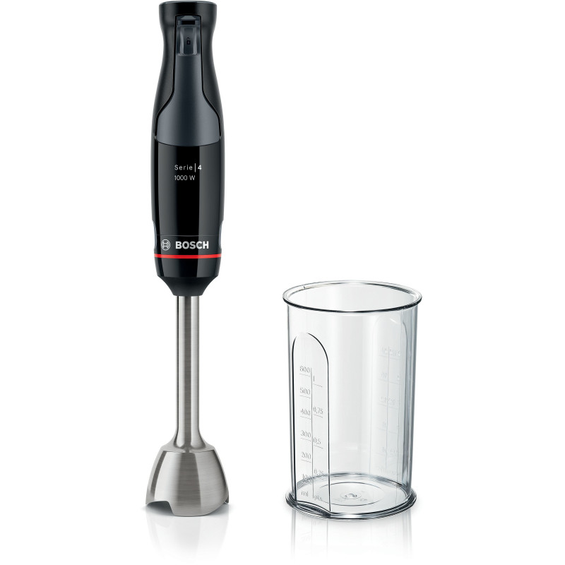 Bosch Serie 4 MSM4B610 frullatore 0,6 L Frullatore ad immersione 1000 W Antracite, Nero