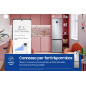 Samsung RB38C672CSA frigorifero Combinato EcoFlex AI Libera installazione con congelatore Wifi 2m 390 L Classe C, Inox