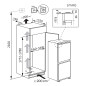 Hisense RIB312F4AWE frigorifero con congelatore Da incasso 246 L E Bianco