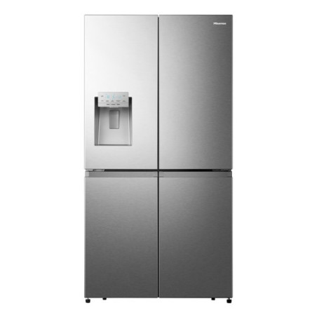 Hisense RQ760N4ASE frigorifero side-by-side Libera installazione 585 L G Argento