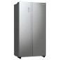 Hisense RS711N4ACE frigorifero side-by-side Libera installazione 550 L E Acciaio inox