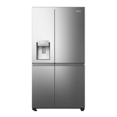 Hisense RS818N4TIE frigorifero side-by-side Libera installazione 632 L E Acciaio inox