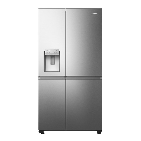 Hisense RS818N4TIE frigorifero side-by-side Libera installazione 632 L E Acciaio inox