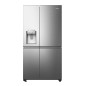 Hisense RS818N4TIE frigorifero side-by-side Libera installazione 632 L E Acciaio inox