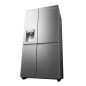 Hisense RS818N4TIE frigorifero side-by-side Libera installazione 632 L E Acciaio inox