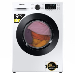 Samsung WW90T4040CE ET lavatrice a caricamento frontale Crystal Clean™ 9 kg Classe D 1400 giri min, Porta nera + Panel nero