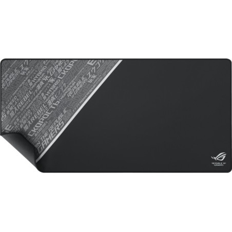 ASUS ROG Sheath BLK LTD Tappetino per mouse per gioco da computer Nero, Grigio, Bianco