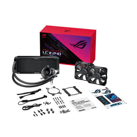 ASUS ROG STRIX LC II 240 Processore Raffreddatore di liquidi tutto in uno 12 cm Nero