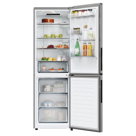 Candy Fresco CNCQ2T618EX Libera installazione 355 L E Acciaio inox