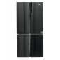 Haier Cube 90 Serie 7 HTF-610DSN7 frigorifero side-by-side Libera installazione 628 L F Nero