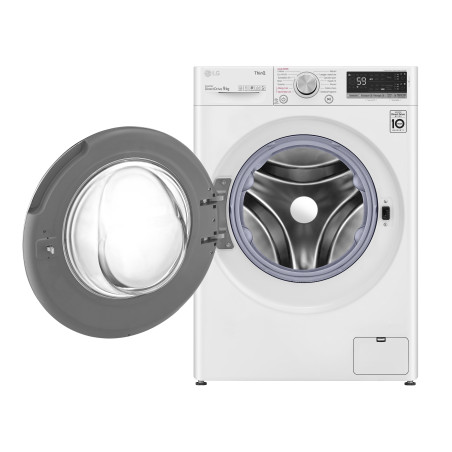 LG F4WV509S0EA Lavatrice 9kg AI DD, Classe B, 1400 giri, TurboWash, Autodosaggio