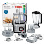 Bosch MC812M844 Food processor MultiTalent 8 1250 W Nero