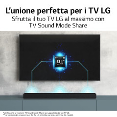 LG Soundbar S65Q 420W 3.1 canali, Meridian, DTS Virtual X, NOVITÀ 2022