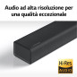 LG Soundbar S65Q 420W 3.1 canali, Meridian, DTS Virtual:X, NOVITÀ 2022