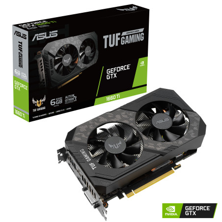 ASUS TUF Gaming Gaming GeForce® GTX 1660 Ti EVO NVIDIA GeForce GTX 1660 Ti 6 GB GDDR6