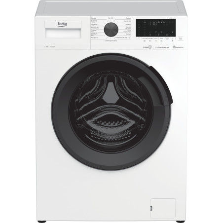 Beko WTX91436AI-IT lavatrice Caricamento frontale 9 kg 1400 Giri min Bianco