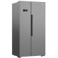 Beko GN1603140XBN frigorifero side-by-side Libera installazione 580 L E Acciaio inox