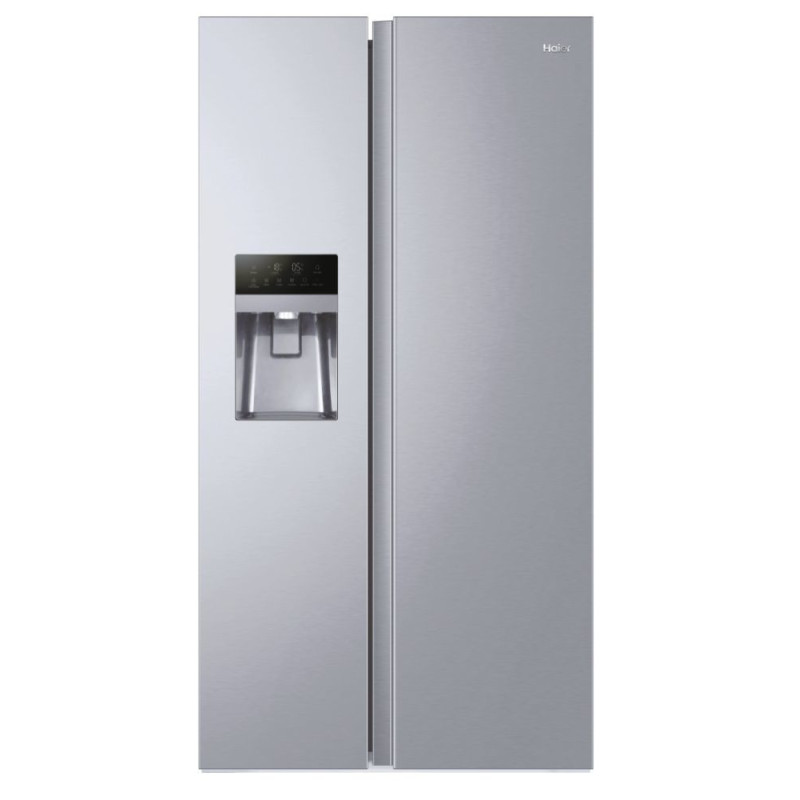 Haier SBS 90 Serie 3 HSOGPIF9183 frigorifero side-by-side Libera installazione 515 L F Argento