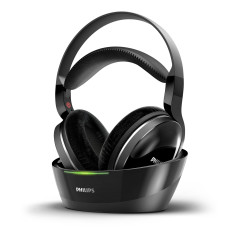 Philips SHD8850 12 cuffia e auricolare Cuffie Wireless A Padiglione MUSICA Nero