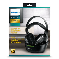 Philips SHD8850 12 cuffia e auricolare Cuffie Wireless A Padiglione MUSICA Nero