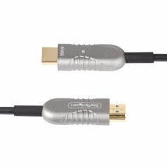 StarTech.com Cavo Ottico HDMI 2.1 Ibrido Attivo (AOC) da 9,1m, CMP, Classe Plenum, Cavo in fibra ottica 8K Ultra High Speed