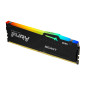 Kingston Technology FURY Beast 32GB 6400MT/s DDR5 CL32 DIMM RGB XMP