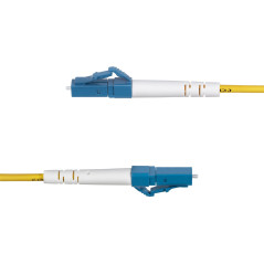 StarTech.com Cavo in fibra ottica simplex monomodale OS2 da LC a SC (UPC) da 2m, 9 125µm, 40G 100G, Insensibile alla piegatura,