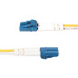 StarTech.com Cavo in fibra ottica duplex monomodale OS2 da LC a SC (UPC) da 2 m, 9/125µm, 100G, Insensibile alla piegatura,