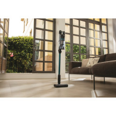 Hoover HF1P10P 011 Aspirapolvere a bastone Batteria Secco Senza sacchetto 0,7 L 165 W Nero, Blu 2,2 Ah