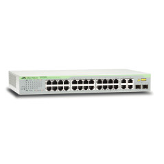 Allied Telesis AT-FS750 28-50 Gestito Fast Ethernet (10 100) 1U Grigio