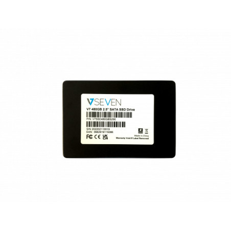 V7 V7SSD480GBS25E drives allo stato solido 480 GB 2.5" Serial ATA III 3D TLC