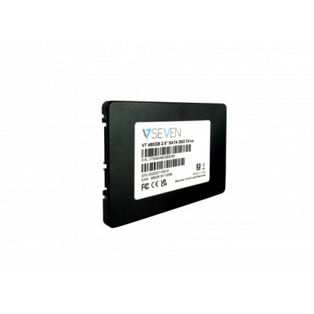 V7 V7SSD480GBS25E drives allo stato solido 480 GB 2.5" Serial ATA III 3D TLC