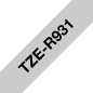 Brother TZE-R931 nastro per etichettatrice Nero su argento