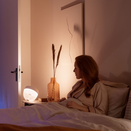 Philips Hue White and Color ambiance IRIS Lampada Smart da Tavolo Nera