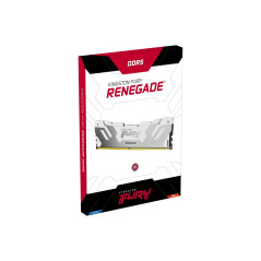 Kingston Technology FURY 64GB 6400MT s DDR5 CL32 DIMM (Kit da 2) Renegade RGB White XMP