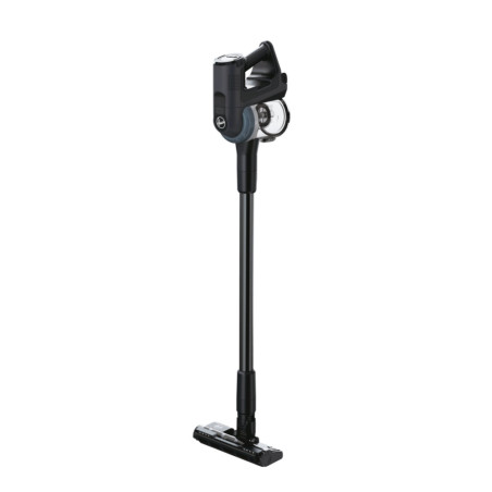 Hoover HF4, Aspirapolvere senza filo, Nero Argento, 0,7L, Senza sacchetto