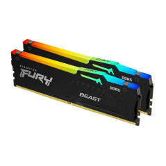 Kingston Technology FURY Beast 64GB 6400MT s DDR5 CL32 DIMM (Kit da 2 moduli) RGB EXPO