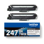 Brother TN-247BKTWIN cartuccia toner 2 pz Originale Nero