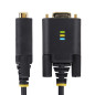 StarTech.com Cavo da USB a seriale 1m, Ritenzione COM, Viti/dadi intercambiabili, Adattatore USB-A a DB9 RS232 Protezione ESD,